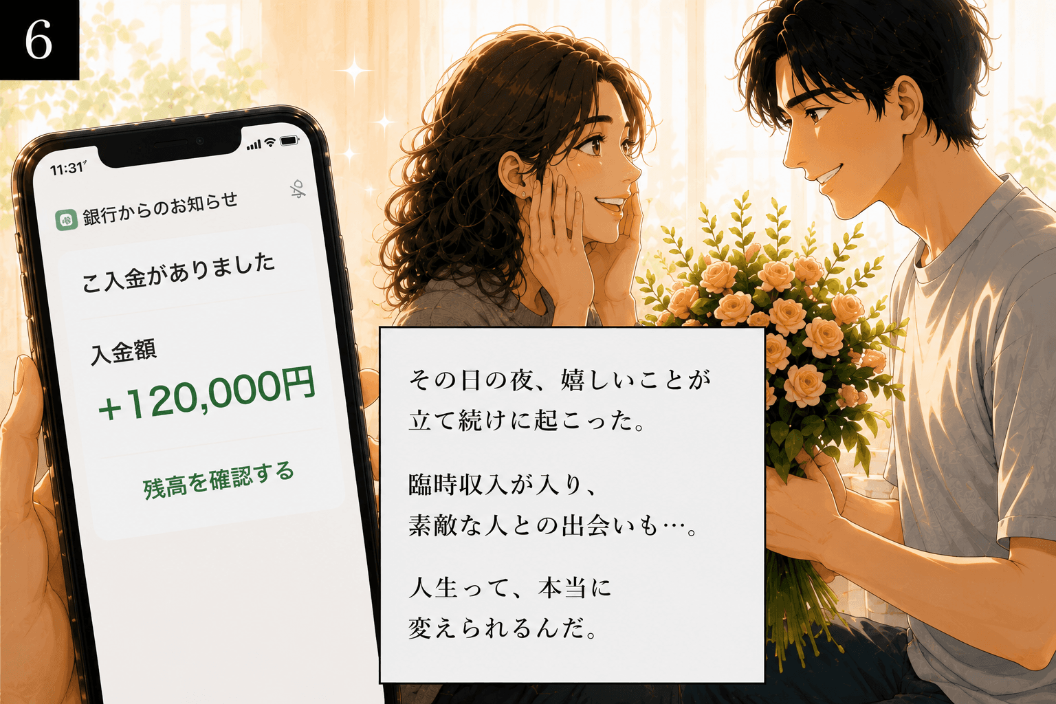 第6話:人生が動き出した